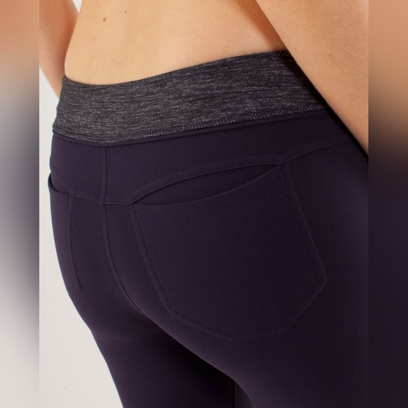 Lululemon Split Set Pant, Color Black Swan Size 4 - Picture 3 of 16